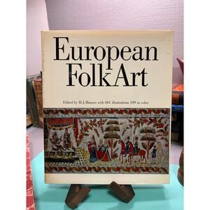 1968 European Folk Art H.J. Hansen First Edition Hardcover Slipcase McGraw-Hill